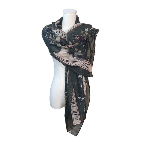 Harry Potter Family Tree Tapestry Scarf Bioworld-Green - Picture 1 of 2